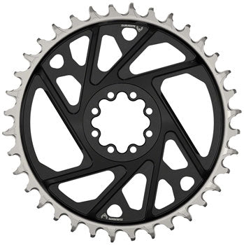 SRAM XX Eagle T-Type Direct Mount Chainring - 34t, 12-Speed, 8-Bolt Direct Mount, 3mm Offset, Aluminum, Black, D1