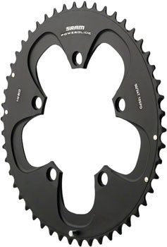 SRAM Red/Force 50T 110mm Black Chainring , Use with 34T