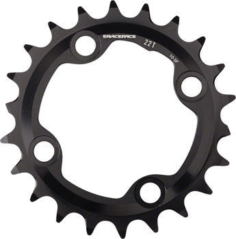 RaceFace Turbine 10-Speed Chainring, 22t x 64mm Black