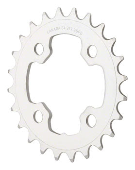 RaceFace 9-Speed Race Chainring, 24t x 64mm Silver