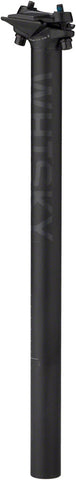 WHISKY No.7 Alloy Seatpost - 27.2 x 400mm, 0mm Offset, Matte Black